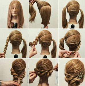 مدل درست کردن مو در خانه