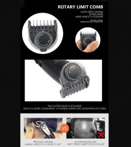 جزییات بیشتر و عملکرد ریش تراش کیمی مدل KM-1629 به چه صورت است؟