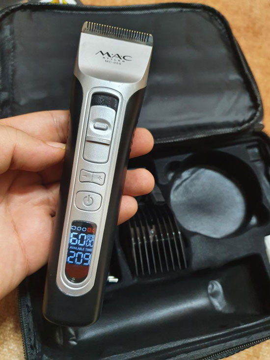 جزییات بیشتر و عملکرد ماشین اصلاح مک استایلر مدل MC-058 به چه صورت است؟