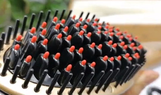 دندانه های برس حرارتی از جنس سرامیک است.