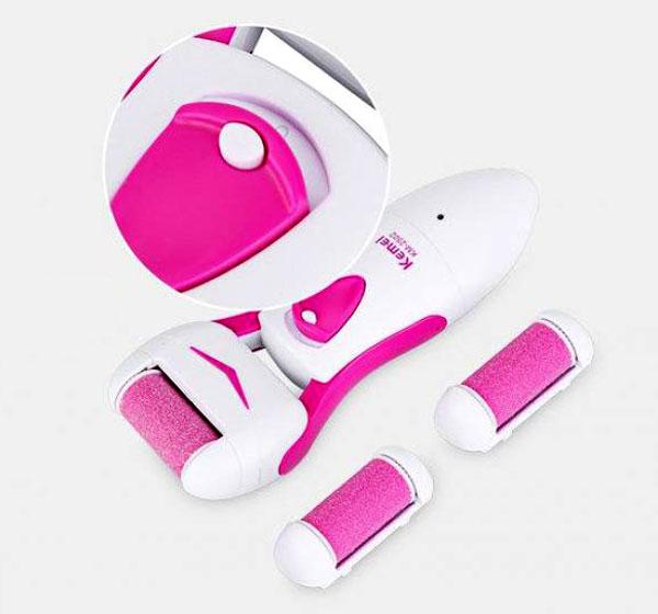 دکمه پاور سنگ پای برقی کیمی KM-2502X به صوت کشویی طراحی شده است که برای روشن و خاموش کردن سنگ پا کاربرد دارد.