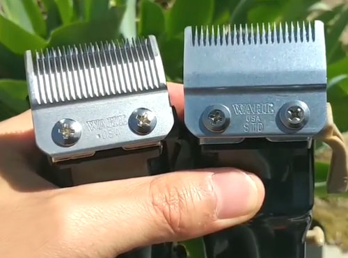 یکی از مهم ترین فاکتورهای تشخیص اصل بودن ماشین اصلاح وال مجیک تیغه دستگاه می باشد که شکل ظاهری تیغه ها کمی فرق دارد.