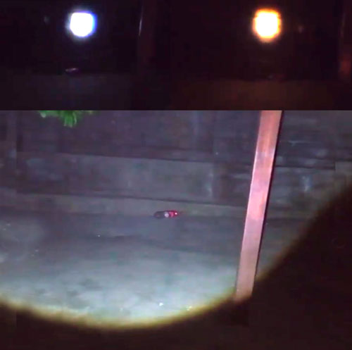 برد نور این چراغ پیشانی حداکثر 300 متر است و تا مسافت طولانی می تواند محیط رو به روی شما را به خوبی روشن کند.