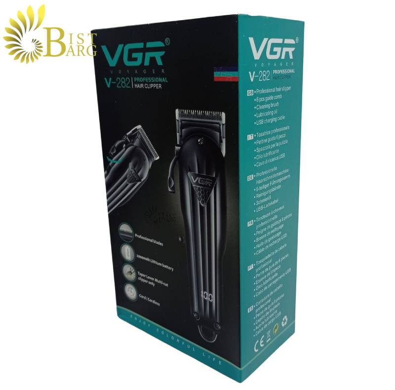 ماشین اصلاح سر و صورت وی جی آر مدل VGR V-282-7. ماشین اصلاح سر و صورت وی جی آر مدل VGR V-282-7.