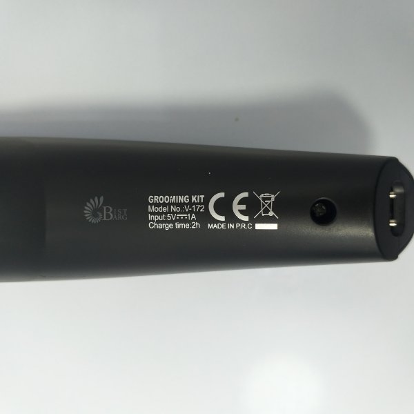 مشخصات فنی ست ماشین اصلاح موی صورت و بدن وی جی آر مدل V-172