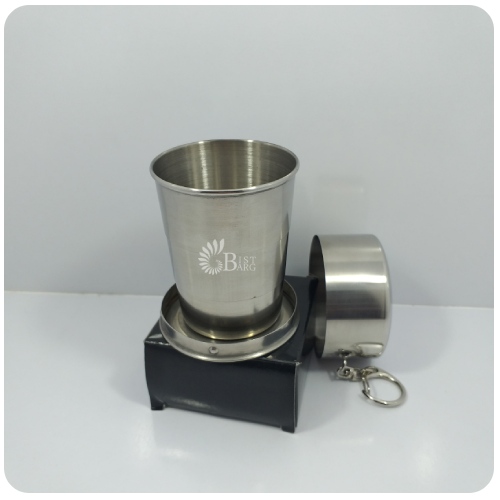 لیوان استیل تاشو..