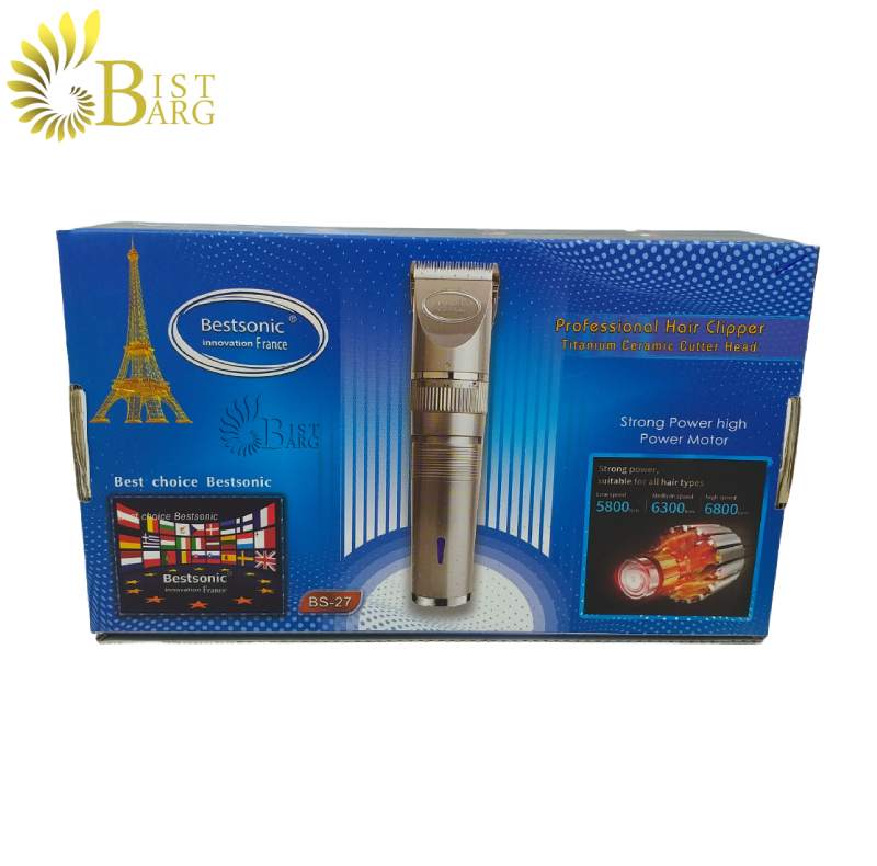 ماشین اصلاح حجم زن بست سونیک مدل Bestsonic BS27-6 ماشین اصلاح حجم زن بست سونیک مدل Bestsonic BS27-6