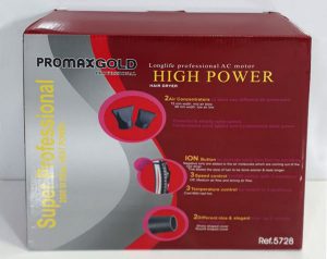 مشخصات کلی سشوار PROMAXGOLD REF.5728