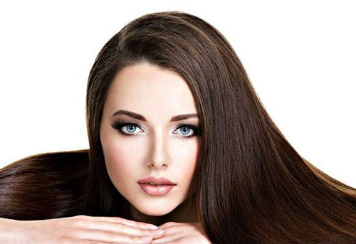 موهای صاف و ضخیم