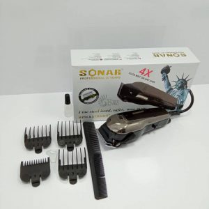 اقلام داخل جعبه ماشین اصلاح سونار مدل SN-7587