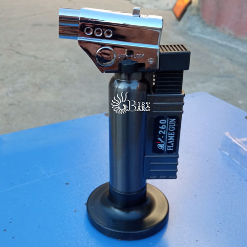 جزئیات بیشتر و عملکرد فندک فلام گان FLAME GUN JET 260صورت است
