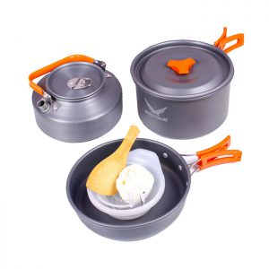 ست ظروف کوهنوردی اسنوهاک مدل Snow Hawk SN-T 111-1.