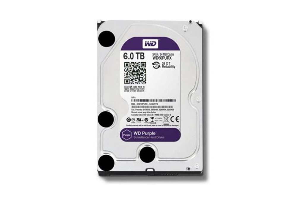 هارد وسترن دیجیتال مدل WD62PURZ ظرفیت 6 ترابایت | بیست برگ
