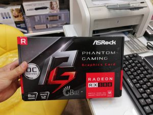 کارت گرافیک Asrock مدل Phantom Gaming D Radeon RX580 8G OC