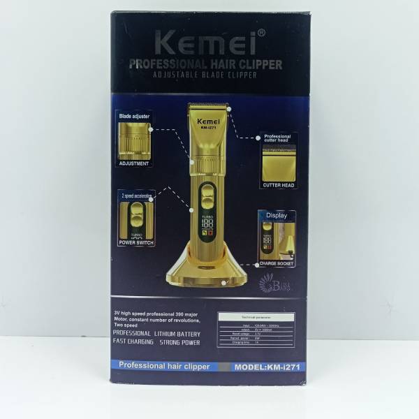 مشخصات ماشین اصلاح موی کمی مدل KEMEi KM-i271