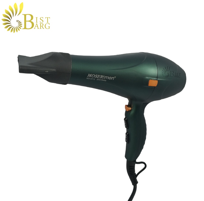 سشوار موتور سنگین موسر مدل moser for men ms-5512-6 سشوار موتور سنگین موسر مدل moser for men ms-5512-6