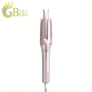 فرکننده مو اتوماتیک 25 میلی متر شیگلم (رنگ صورتی) | Sheglam Stylish Pink Automatic Hair Curler